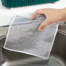 Dish Washing Cleaning Cloth | Wire Dish Washing Rugs For Wet And Dry, Metal Wire Dish Towels For Kitchen